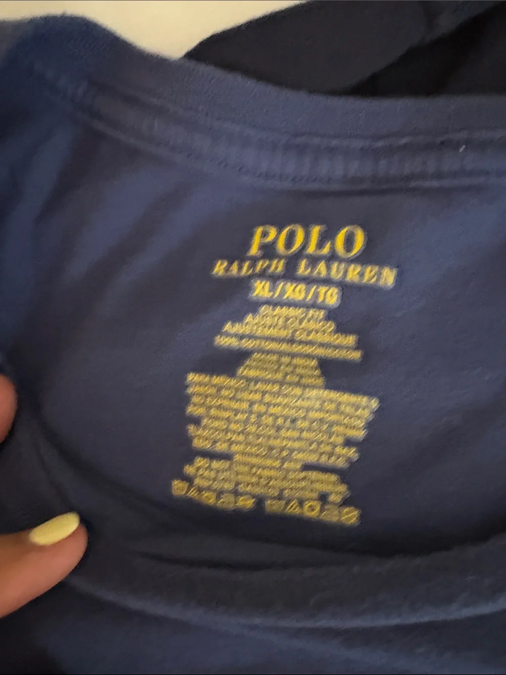 Polo by Ralph Lauren Men's Short Sleeve Tees - Navy & Royal Blue